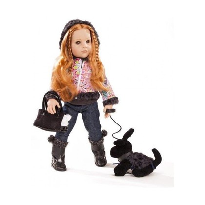 Кукла Ханна с собачкой