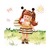Кукла Люсиа в костюме пчелы