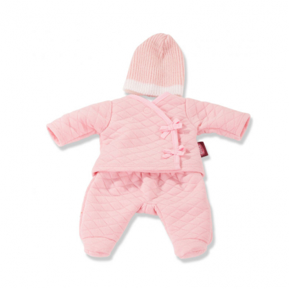 Одежда на прогулку для малыша розовая, 42-46 см