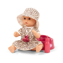 Кукла Sleepy Аквини в леопардовом наряде, с аксессуарами, 33 см